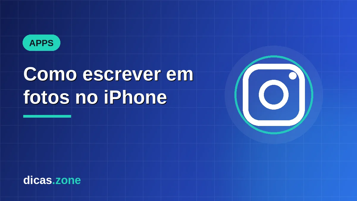 Como escrever em fotos no iPhone: Os melhores aplicativos iOS