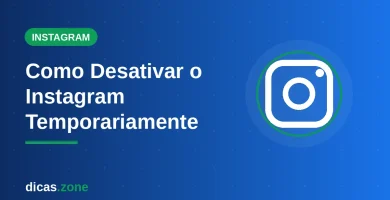 Ilustração com câmera do Instagram: como desativar a conta temporariamente