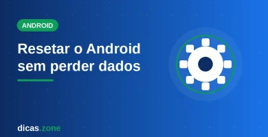 Ilustração do menu de redefinição de fábrica para resetar o Android sem perder dados
