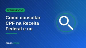 Como consultar o CPF de graça no site da Receita Federal