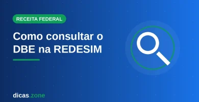 Ilustração do portal REDESIM para consultar o DBE pelo número do protocolo