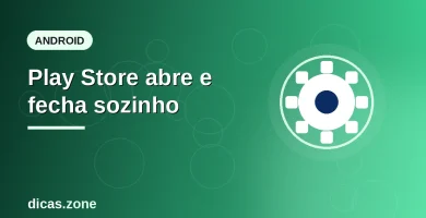 Imagem ilustrativa: Play Store abre e fecha sozinho — dicas.zone