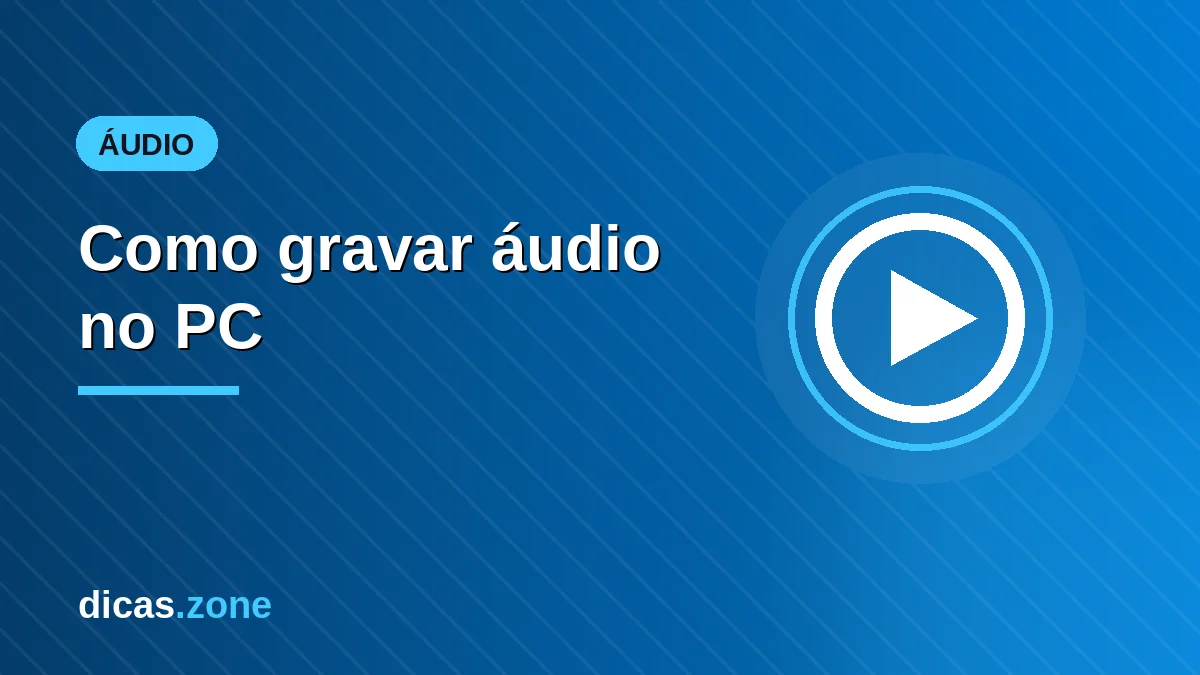Como gravar áudio no PC: os melhores gravadores grátis