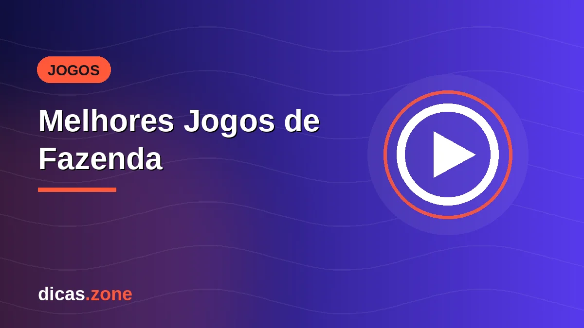 Lista dos melhores jogos de fazenda em 2026 para celular Android, iOS e PC
