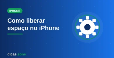 Como liberar espaço no iPhone: tela de Armazenamento do iPhone nos Ajustes