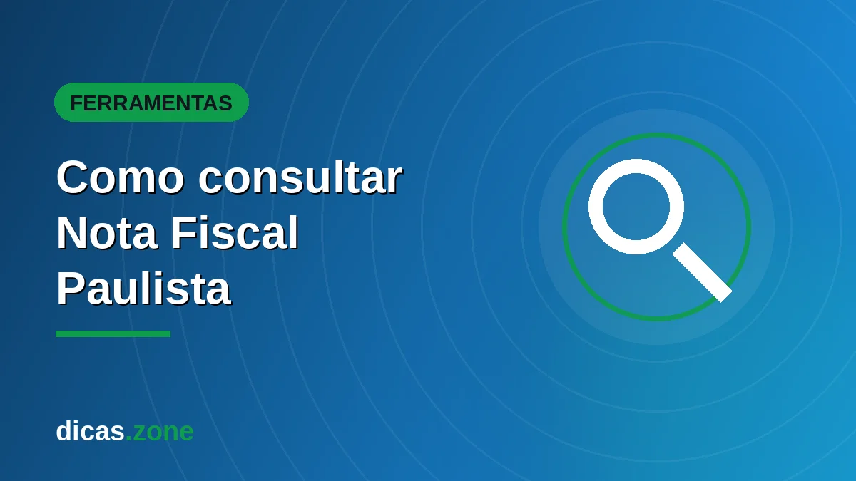 Como consultar Nota Fiscal Paulista: Calcular Crédito, Ver Saldo e Baixar Nota