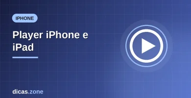 Imagem ilustrativa: Player iPhone e iPad — dicas.zone