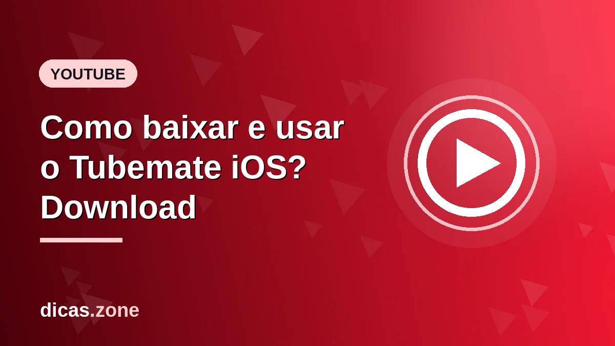 Como baixar e usar o Tubemate iOS? Download para iPhone