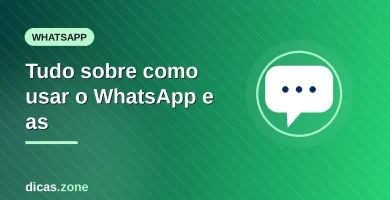 Imagem ilustrativa: Tudo sobre como usar o WhatsApp e as — dicas.zone