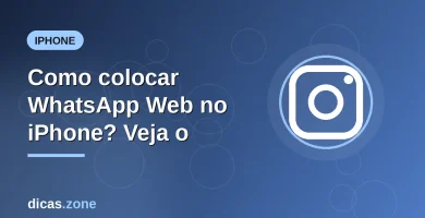 Imagem ilustrativa: Como colocar WhatsApp Web no iPhone? Veja o — dicas.zone