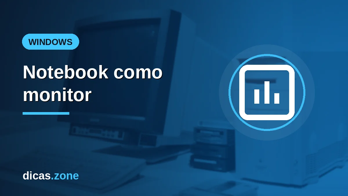Como usar o notebook como monitor: PC, celular, console e Mac